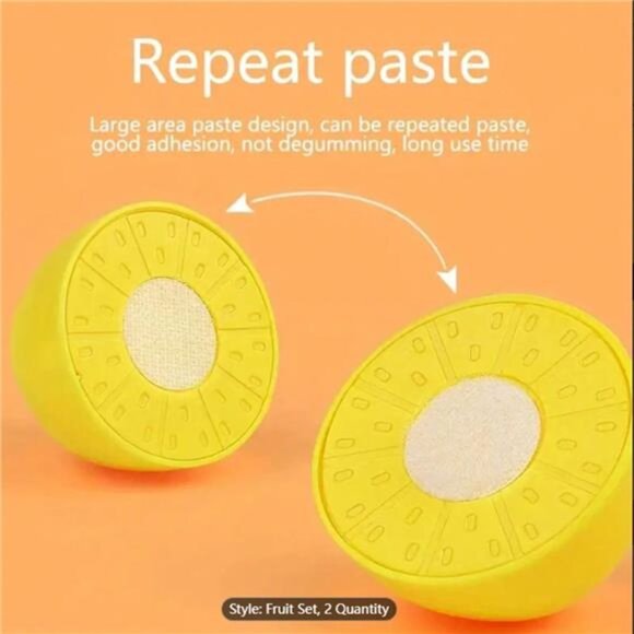 20pcs Children Fruit Cutting Kitchen Playset, Storage Basket, Kids Pretend Play - Picture 2 of 5